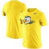 Nike Fashion Sports Crew Neck Short Sleeve T-Shirt for Men In Yellow