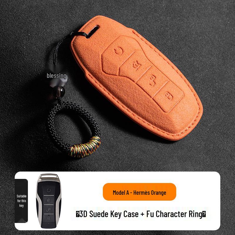BYD Dolphin Key Cover for Han, Qin Plus DMI, Song L, Three-color Pro, Yuan, Tang, Seagull, Destroyer 05, Seal 06.