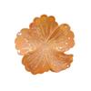 Women Hair Claw Flower Design Back Head Hair Clip Non-Slip Grip Bright Colors Shark Hair Claw Hair Accessory