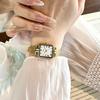 Watch Women'S Daily Commute Retro Square Small Dial Simple Temperament Versatile Exquisite Fashion Women'S Quartz Watch