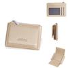 Baellerry Women Tri-fold Short Wallets Artificial Leather Fashion Zipper Coin Purse Card Holder
