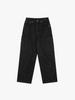 ESN Semi-Wide Cargo Denim Pants Black