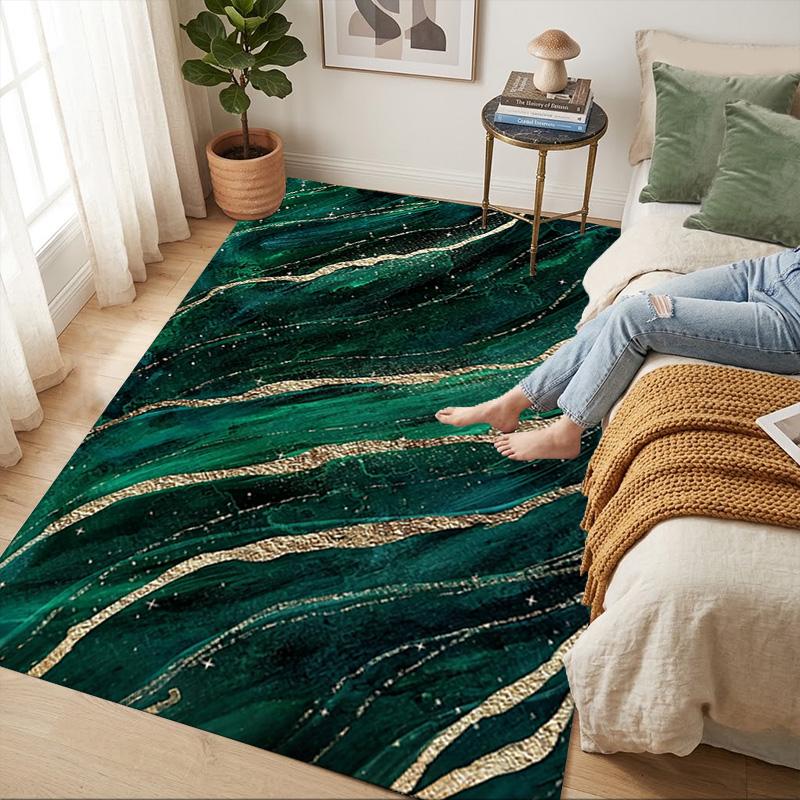 Marble Texture Living Room Nonslip Area Rug Soft Carpet For Bedroom Game Playroom Sofa Office Home Decor Doormat Christmas Gift C926304