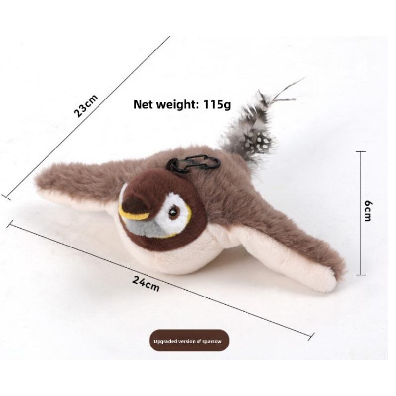 

Электрическая трясущаяся птица игрушка для кошки, Игрушка-симулятор чириканья птицы, Игрушка для саморазвлечения кошки, Палочка-дразнилка для кошки Sparrow