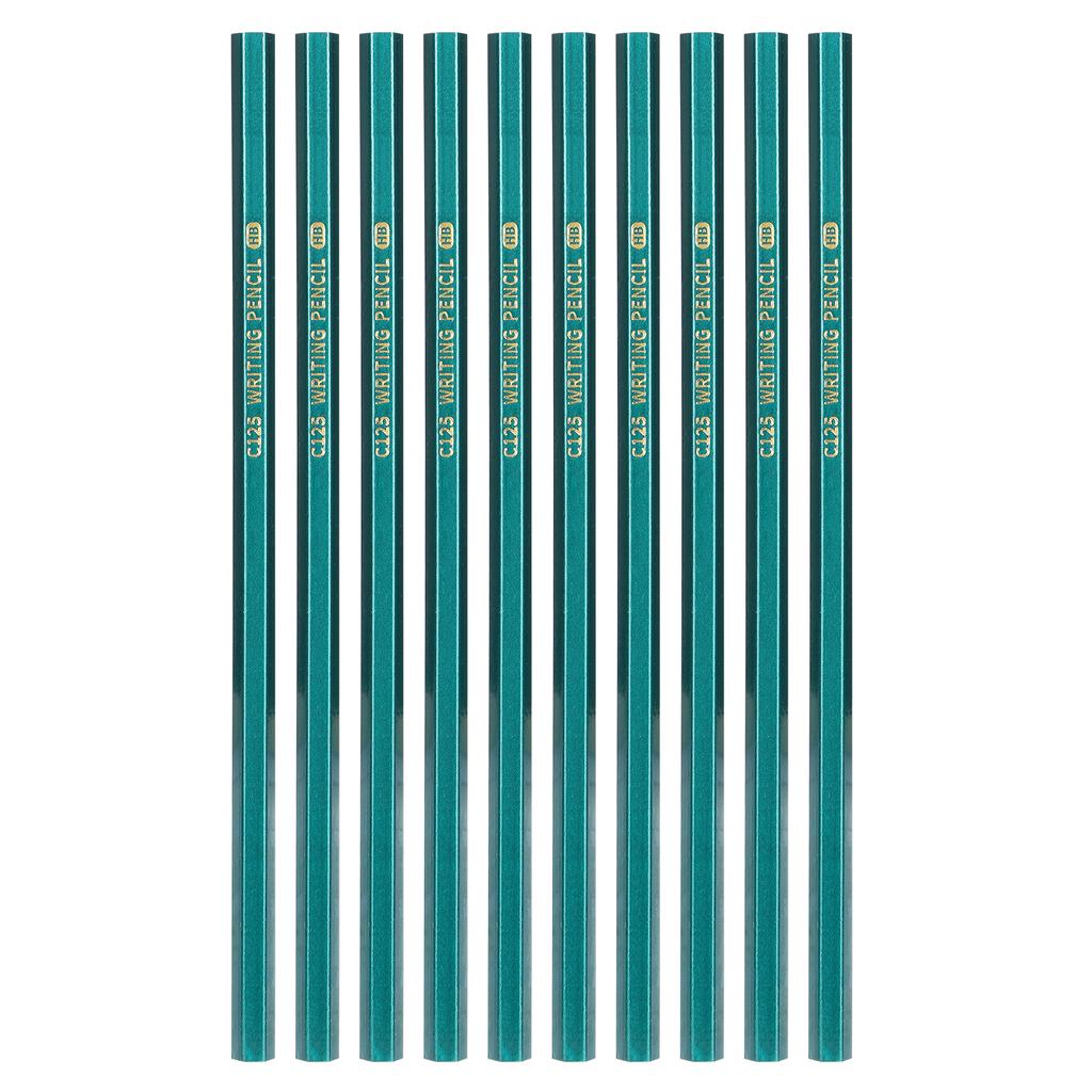 10pcs Graphite Pencils Painting Drawing Sketching Writing Artist Pencil for School Students HB