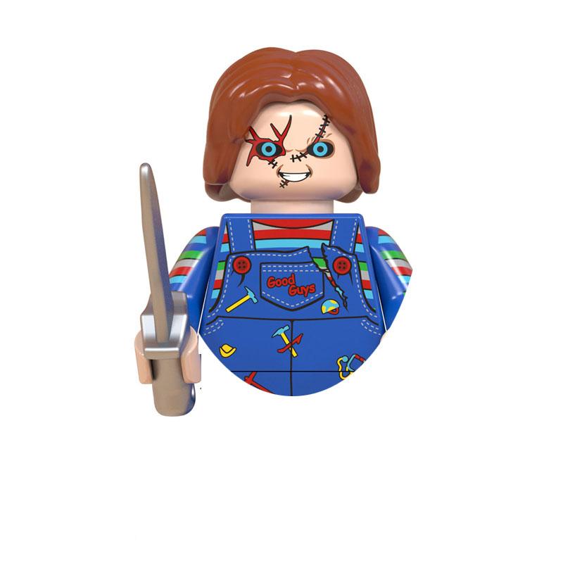 Factory Outlet!!! Building Block Toys Bricks Horror Halloween Ghost Skeleton Ghostbusters Stay Puft Alien Joker Gift For Kids