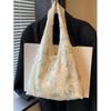 Bag Women 2025 Niche Texture Embroidery Butterfly Tote Bag Embroidery Lace Large Capacity Commuter Underarm Handbag