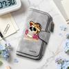 Skull Pattern Long Wallet Multi Card Slots Casual Fashion Portable Daily Use Purse