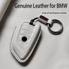 Genuine Leather Car Key Case Cover Fob For Bmw G30 G20 G11 F15 F16 G01 G02 F48 X1 X3 X5 X6 X7 1 3 5 6 7 Series Keychain Luxury