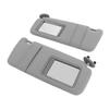 1pair Sun Visor Car Plastic Gray Sunshade with Mirror 74320 06800 B0 for Camry 2007 to 2011