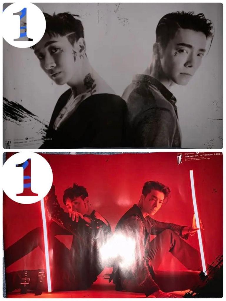 [USED] SUPER JUNIOR Posters (various) Featuring Donghae and Eunhyuk