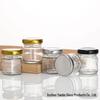 Hexagonal Glass Bottles for Honey, Jam, and Chili Sauce - 45 Sealed Mini Bottles