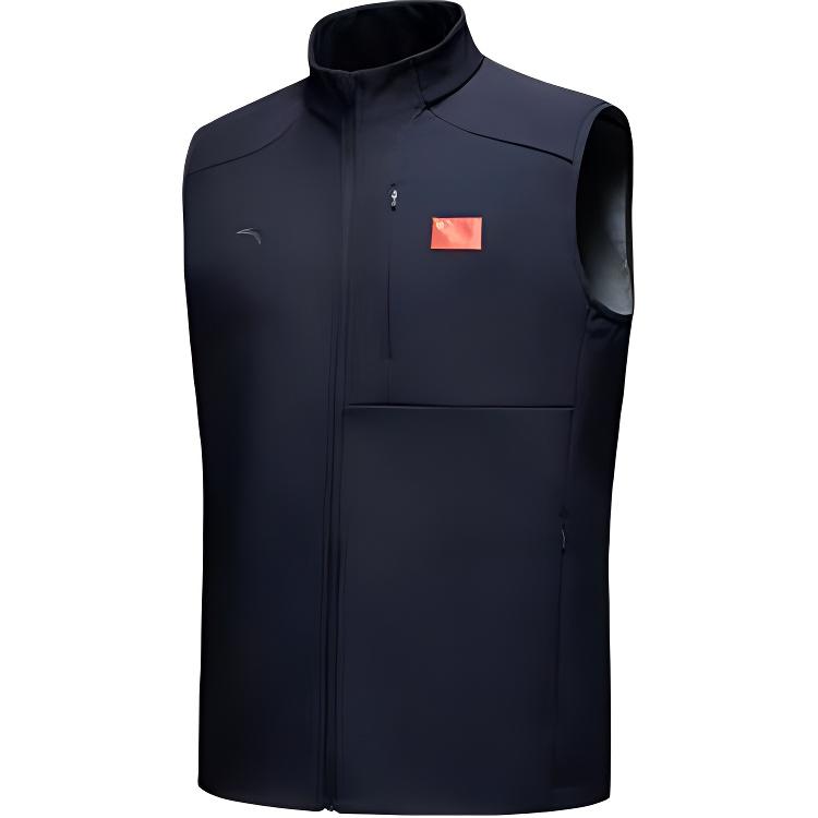 

Anta Lifestyle Series Sports Casual Simple Fleece Comfortable Vest Men vest Legendary-Blue 452340105-1 M