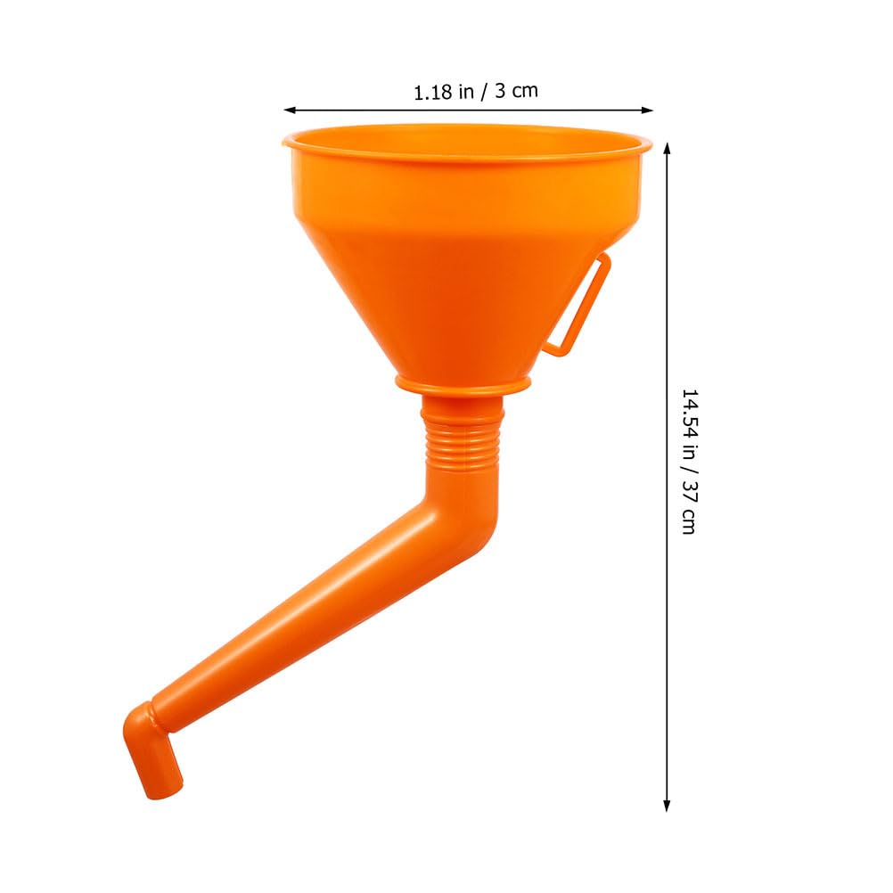 2pcs Filler Funnel Kerosene Car Vehicle Funnel 02562 Lubeo 6” Offset Automotive Net Water Tank Fluid s for Automotive Use Gas Strainer Oil Abs