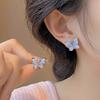 Wind fashion versatile stud earrings women's hot-selling high-end temperament trendy earrings street stall night market explosion