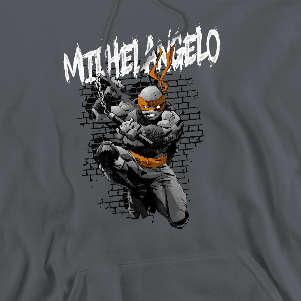 Teenage Mutant Ninja Turtles Mens Michelangelo Hoodie