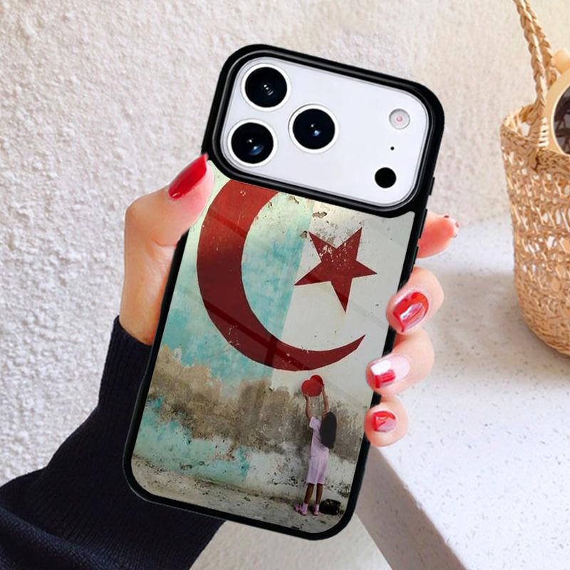 Tunisia Flag Star Symbols Phone Case For iPhone 17 Air 16 15 14 13 12 11 Pro Max Plus