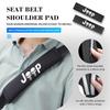 For Car Seat Belt Protection Shoulder Pad Cover Auto Accessories Grand Cherokee Wrangler JK Renegade Gladiator Compass