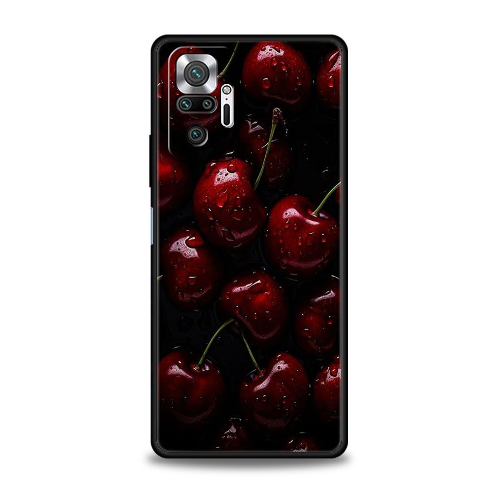

Phone Case For Xiaomi Redmi Note 14 13 12 5G 9S 9 10 11 Pro Plus 4G 9T 14C 13C 12C 10C 9C 9A Soft Cover Cherries Cherry Fruit Redmi 9C