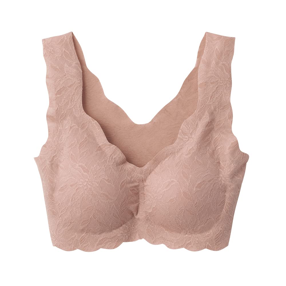

Kirei seamless and underarm bra Noble M [Gunze] Non-wired bra, Labo, shapewear, low-irritation, shaping, foundation, KB1655, women s, 1. Pink,