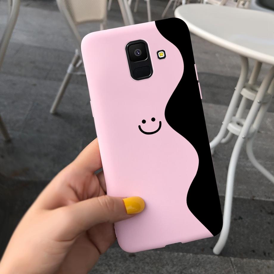 Case For Samsung A6+ 2018 Cover A6 2018 A600F Soft Silicone TPU Phone Case For Samsung Galaxy A6 Plus 2018 A605 A605F Case Capas