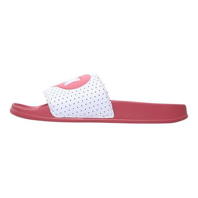 Classic Slide Comfortable Flat Heel Sport Slippers Women Footwear Pink White EF8148