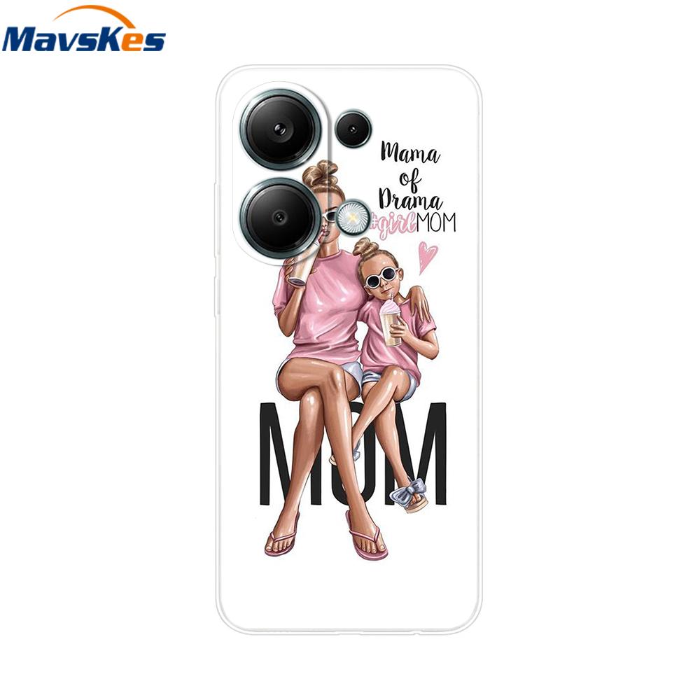 For Poco M6 Pro Case For Xiaomi Poco M6 Pro 4G Cover Fundas Coque Camera Protector Soft Silicone Phone Back Case For Poco M6 Pro