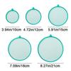 5Pcs Round Food Fresh Keeping Cover Hangable Bowl Lids Multifunctional Food Covers  for Household