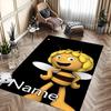 Custom personalization Maya the Bee Area Rug - Perfect For Kitchen, Bathroom,Laundry Room Decor Large Size Available,Gift All Seasons