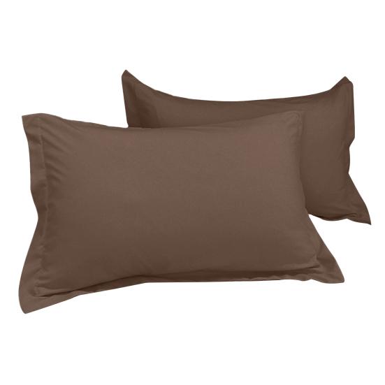 2 ks Povlak na polštář Jednobarevný Povlak na polštář Obálkový styl Potah na polštář pro Domov Ložnice Kanceláře Hotely Koleje