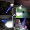 Zoomable Diving Flashlight IPX8 Waterproof Dive Lights Flashlight Portable 50M Underwater Diving Torch Hunting Lantern Fishing