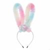 Cuddly Hare Ears Headband Charming Gradient Color Ear Costume Band for Kids,