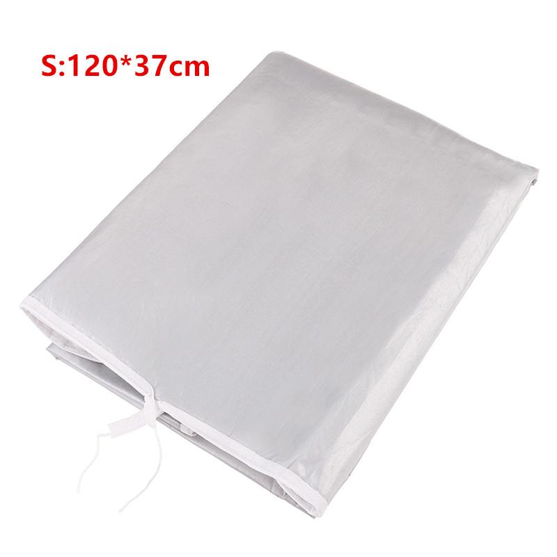 New Home Universal Silver Coated Padded Ironing Board Cover Heavy Heat Reflective Scorch Resistant 120*37cm/130*50cm