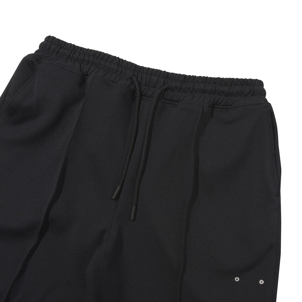 Aimeolkeu Elastic Banded Pintuck Pants (Black)