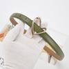Ladies Belt Jeans Decorative Belt Wind Simple Leather Belt Trendy Love Buckle