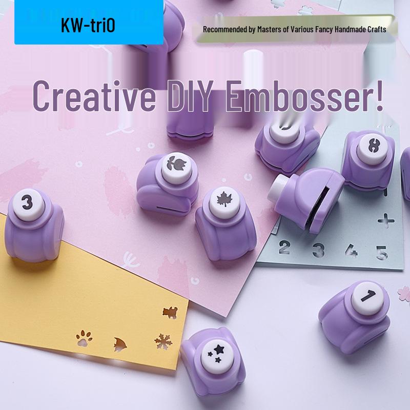 Kede You YHQ Kleine Prägemaschine: Kindergarten Musterlocher & Planer Lochpräger