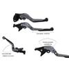 Nakira bromskopplingshandtag set GSX250R GSR250 GSXR x V-Strom250 (gunmetal svart)