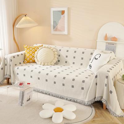The New Sofa Towel Chenier Cover Towel Can Be Covered with All-season Universal Sofa Cover Cloth In Stock.
