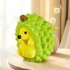 Pet Toy Molar Teeth Guard Soft Tough Chew Toy Cartoon Fruit Animal Design Bite-Resistant Tooth Cleaner Dog Toy with Built-in Sound