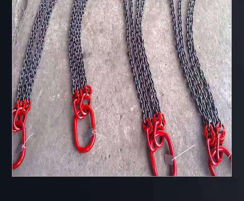 G80 Manganese Steel Lifting Chain Sling with Hook