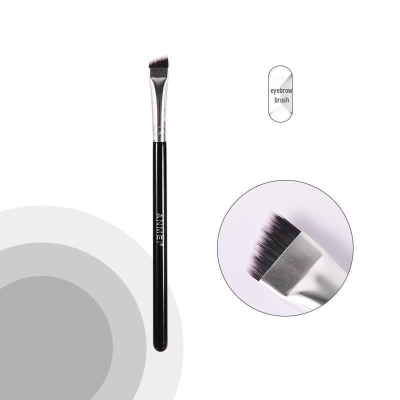 Dual-Ended Spiral Brow and Angled Brush for Makeup