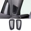 ABS Carbon Car A-Pillar Air Outlet Vent Trim For Corvette C8 Z06 Z51 -24