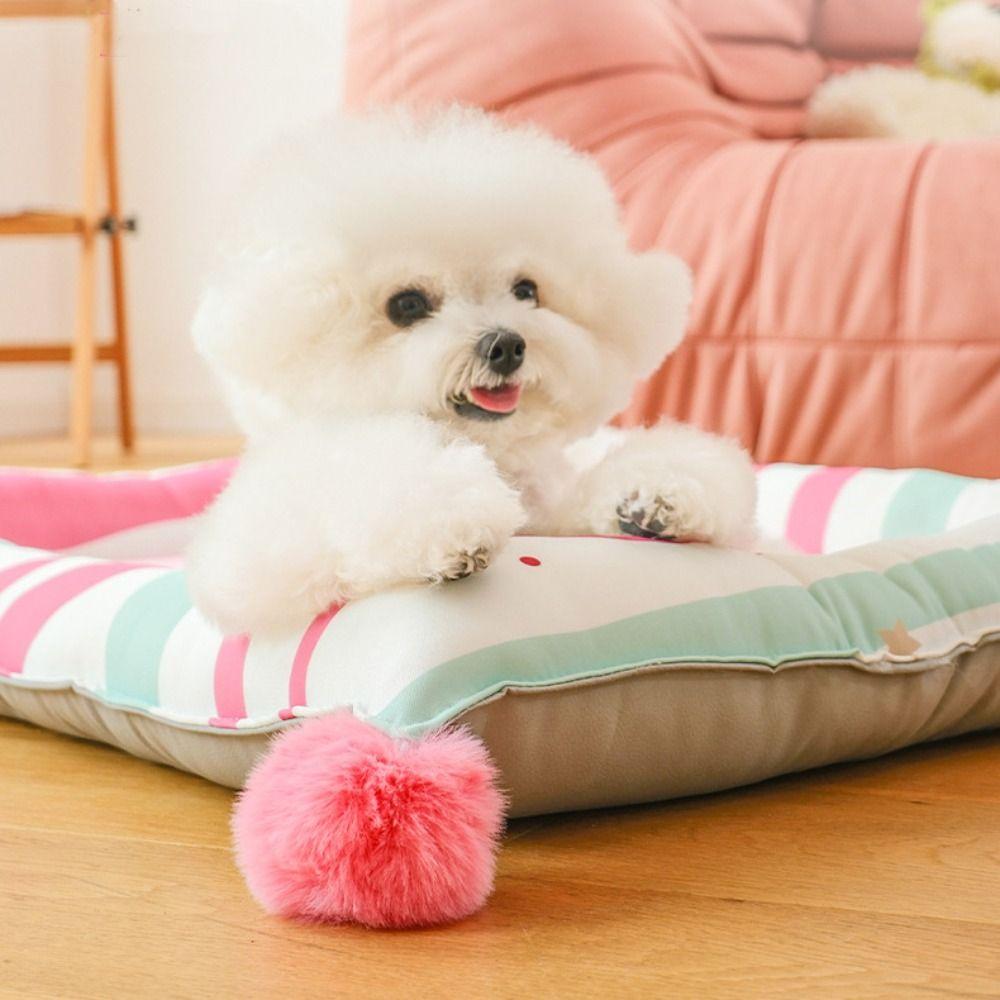 Breathable Pet Double-Sided Sleeping Mat Dopamine Cat House Mat Dog Sleep Nest  for Cats and Dogs
