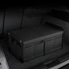 Car Storage Box SUV Cargo Storage Container Storage Tool with Mesh Pocket Car Trunk Organizer Collapsible Auto Accessory
