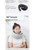 Portable Memory Foam U-Shaped Neck Pillow Set for Airplane Travel
