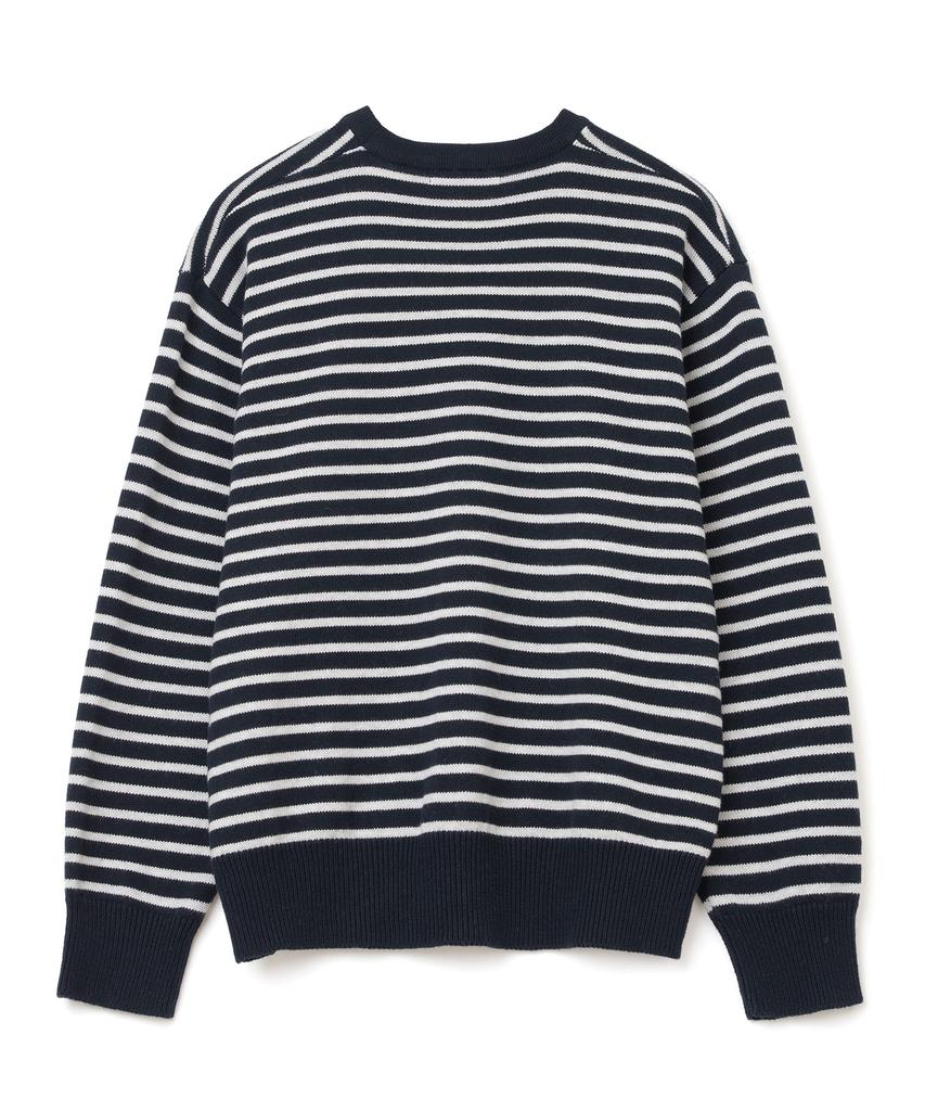 MILLO ARCHIVE Heritage Nixon Striped Knit [Stripe Navy]