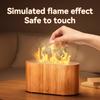 1PC Colorful Gradual Change Flame Aromatherapy Machine Humidifier Essential Oil Diffuser Home Office USB