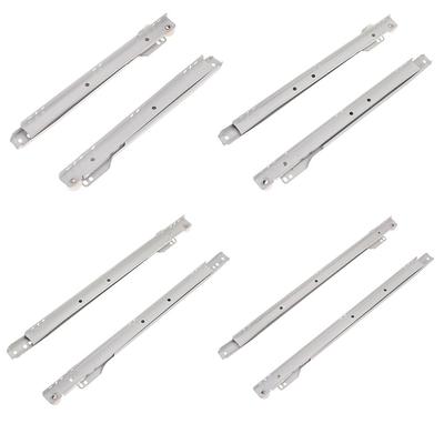 Furniture Computer Table Chute Two Cabinet Rails Drawer Track Slides Cabinets Keyboard Roller