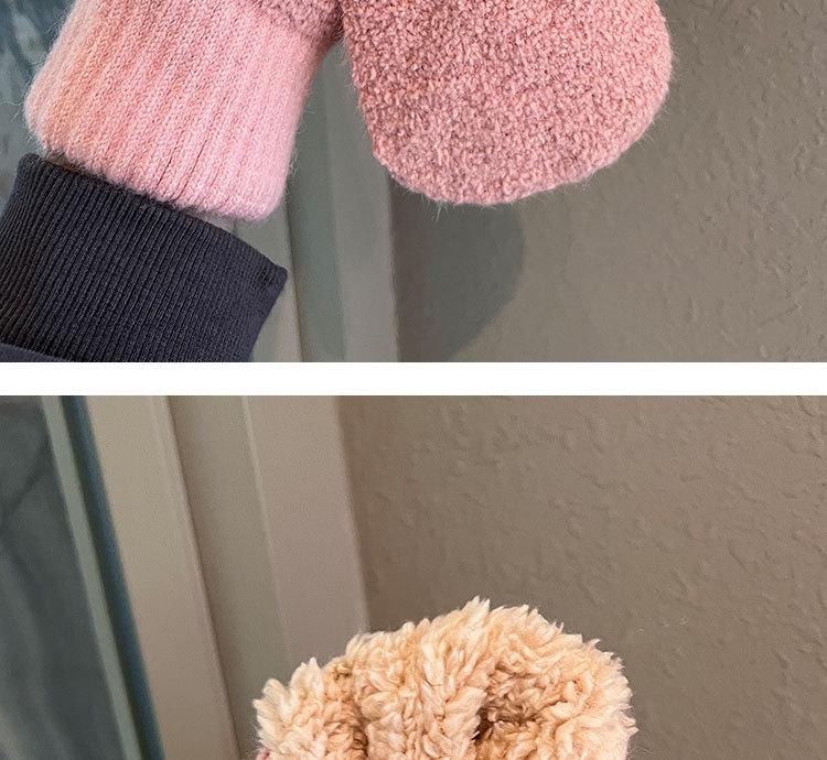 Women's Snowflake Insulated Velvet Gloves: Windproof & Warm for Winter Cycling Outdoors