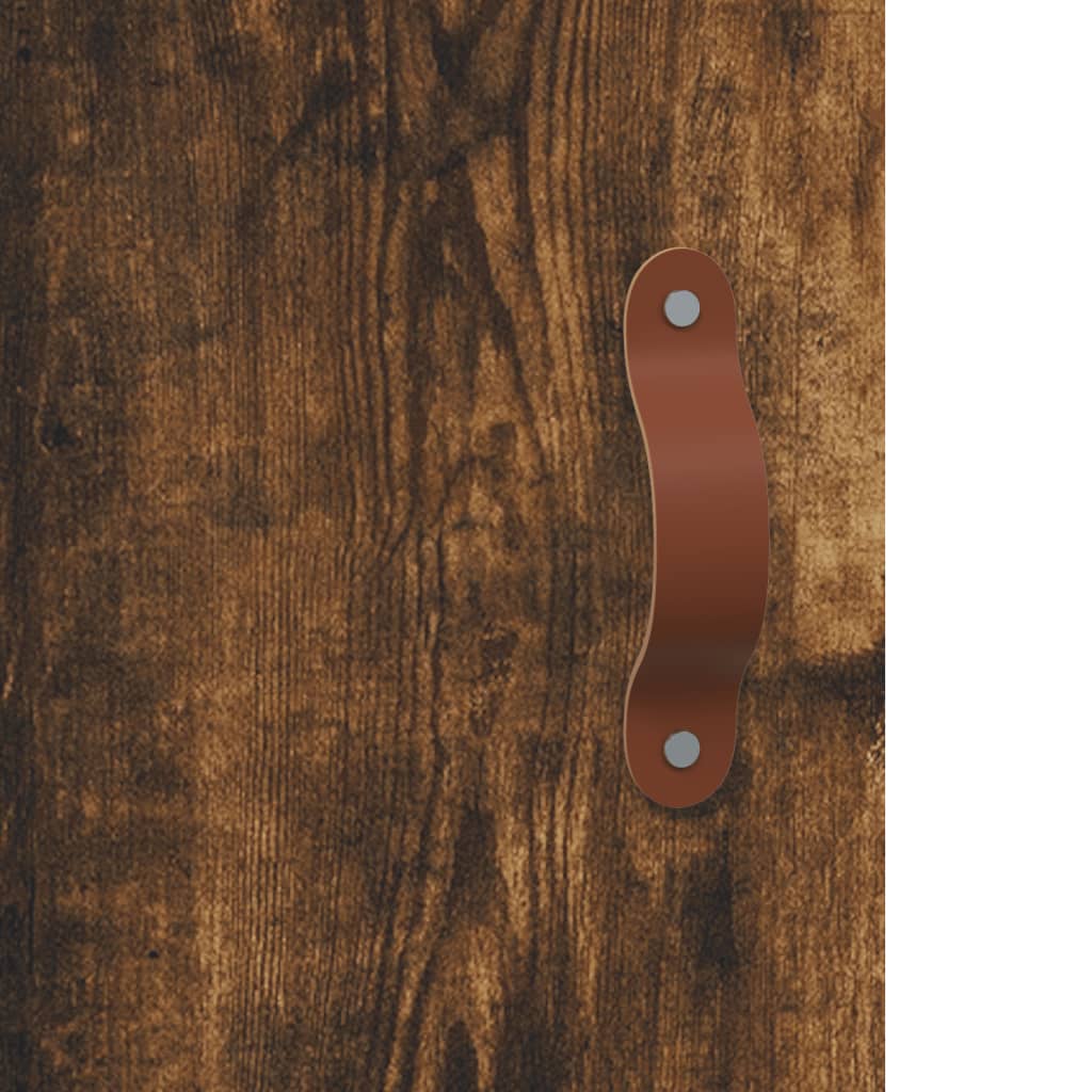 Highboard Smoked Oak 69.5 x 31 x 115 cm Particleboard